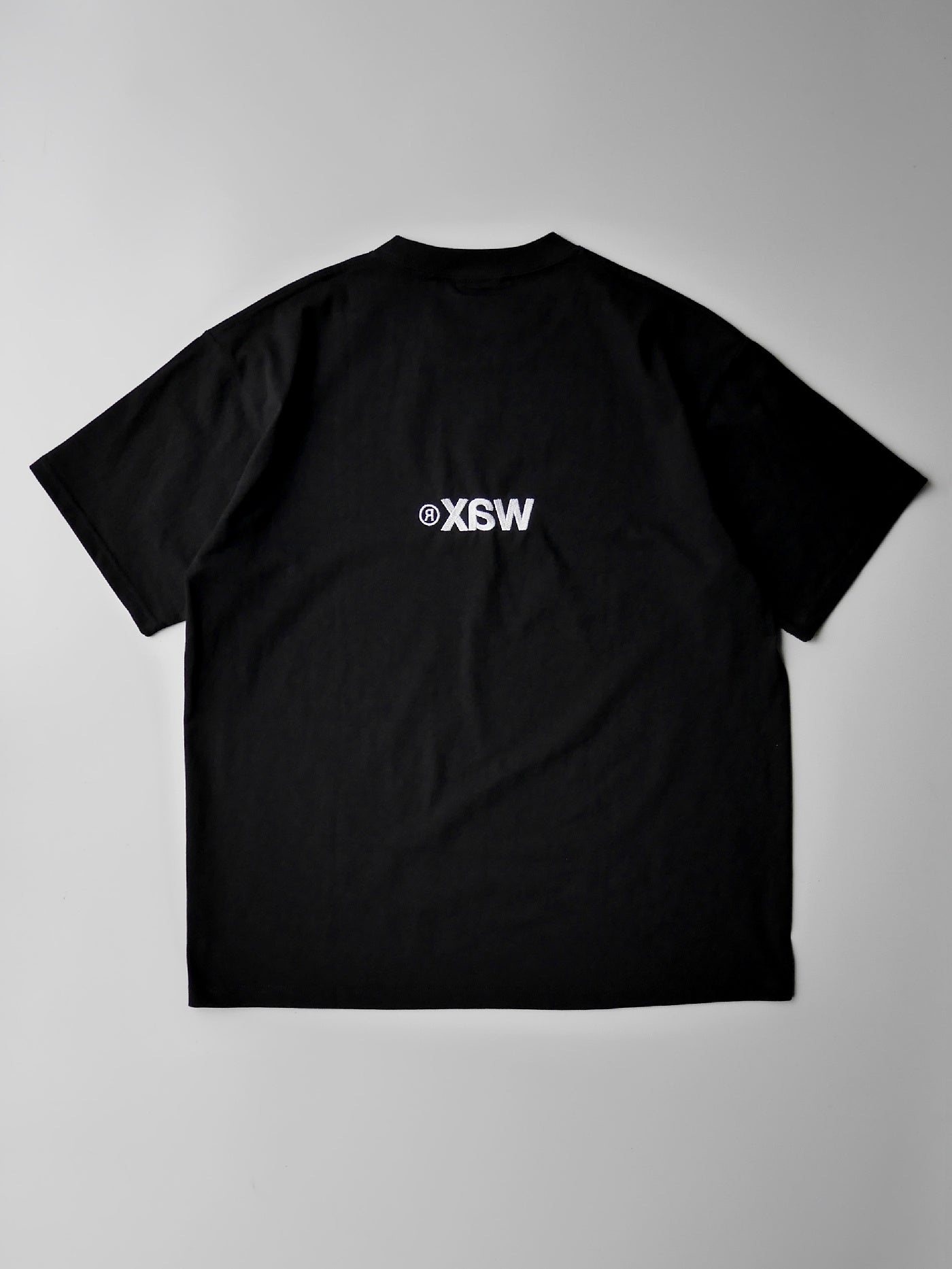 WAX | WAX STITCH TEE for GOAT - Black