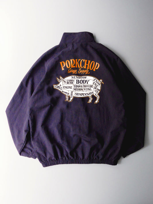【11.2 (Sun) 12:00 Release】PORKCHOP | PORK BACK NYLON JKT - Navy