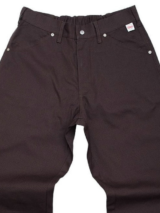 FLUTTER | Cotton Duck Painter Pants - Brown