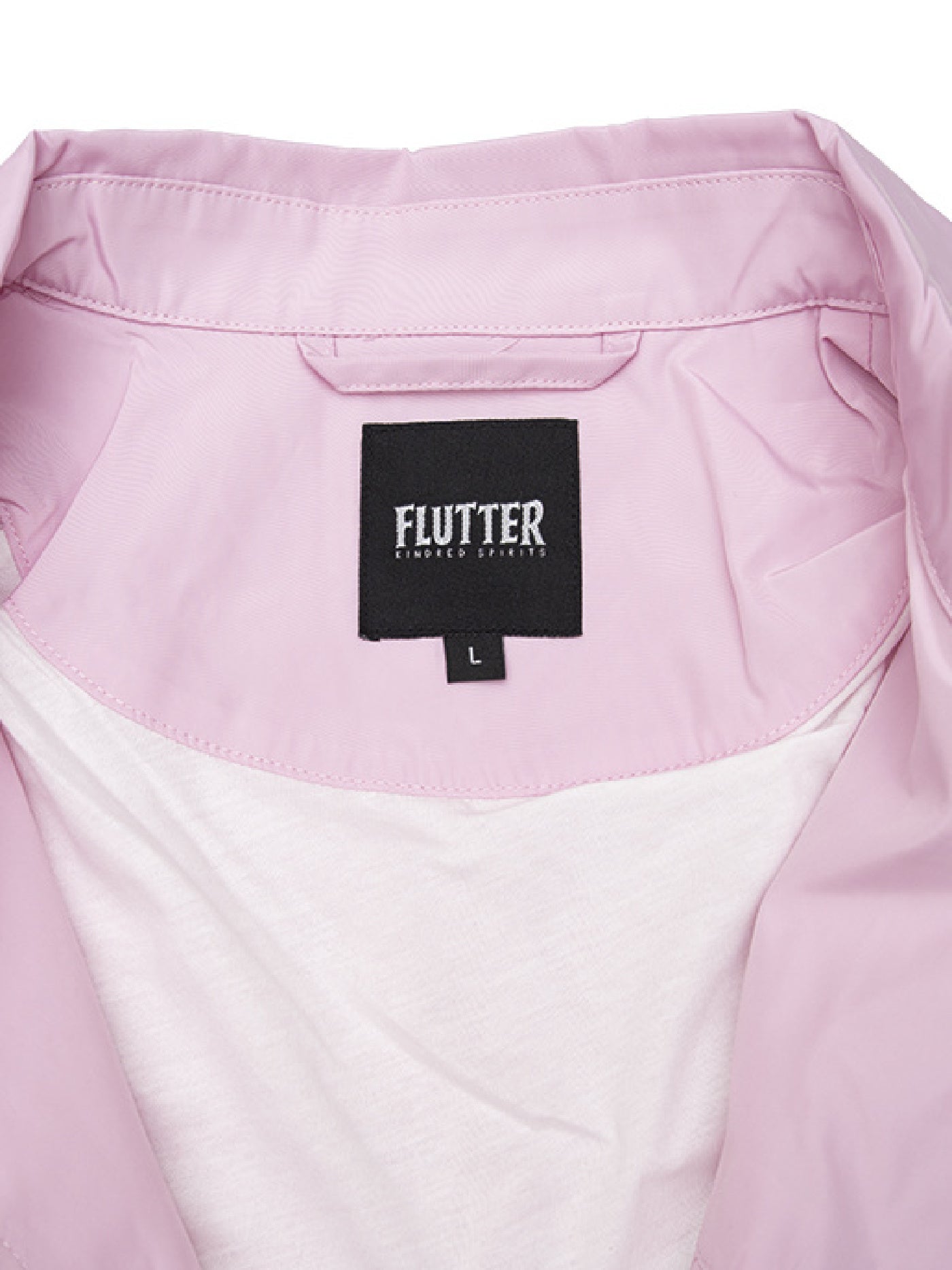 【9.21 (Sun) 12:00 Release】FLUTTER | "The Dress" OG Logo Windbreaker - Pink