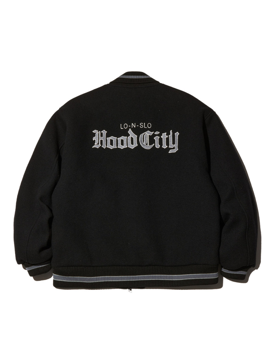 RADIALL | HOOD CITY - VARSITY JACKET - Black – TRUMPS