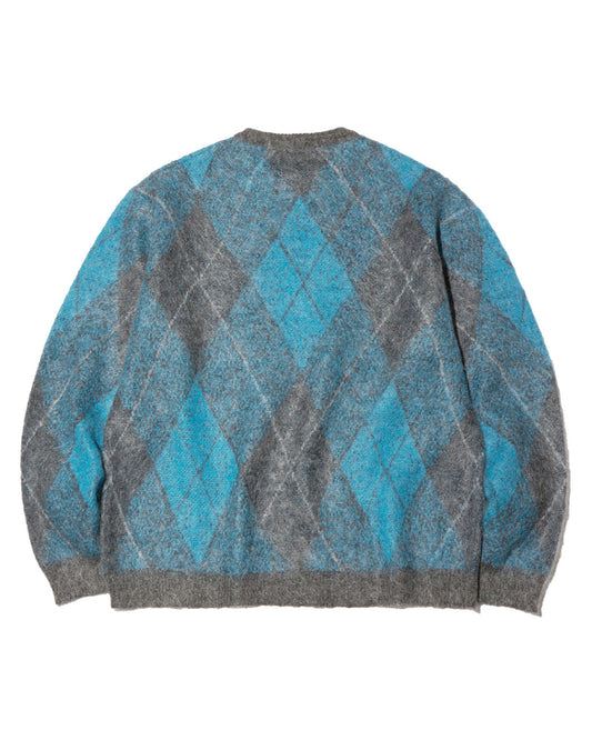 RADIALL | INNA DE YARD - CREW NECK SWEATER L/S - Blue