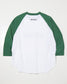 RADIALL | WHEELS - CREW NECK RAGLAN SHIRT - Green