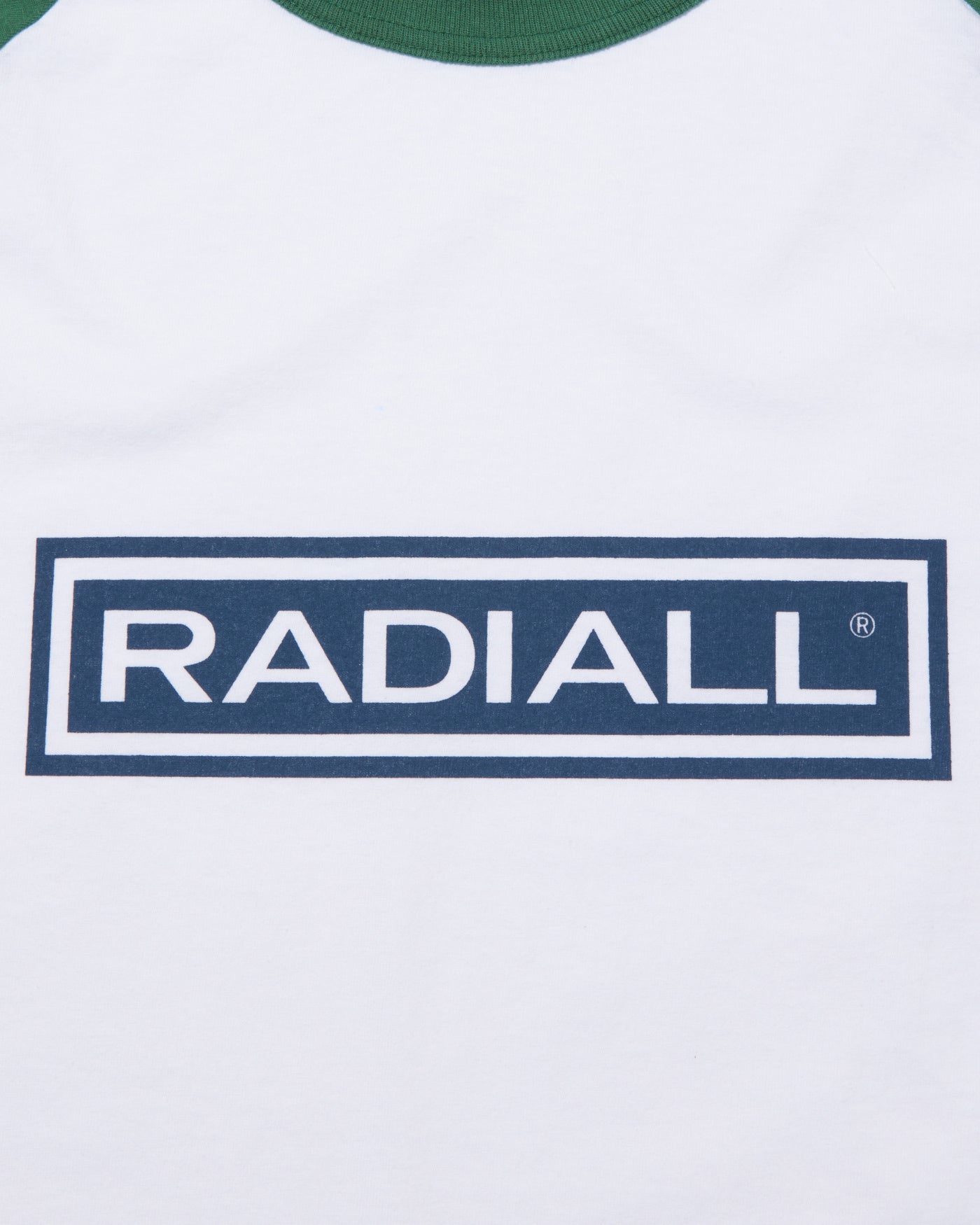 RADIALL | WHEELS - CREW NECK RAGLAN SHIRT - Green