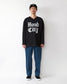 RADIALL | HOOD CITY - FOOTBALL T-SHIRT CROPPED SLEEVE - Black
