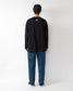 RADIALL | HOOD CITY - FOOTBALL T-SHIRT CROPPED SLEEVE - Black