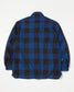RADIALL | TAILGATE - REGULAR COLLARED SHIRT L/S - Navy/Black