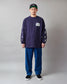 RADIALL | TOMBSTONE - CREW NECK T-SHIRT L/S - Navy