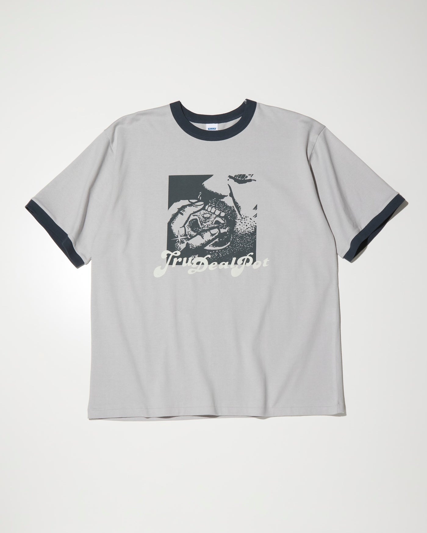 RADIALL | COOKIE - CREW NECK T-SHIRT S/S - Gray
