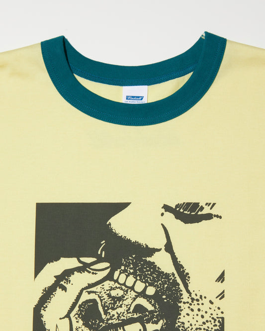 【4.27 (Sat) 12:00 Release.】RADIALL | COOKIE - CREW NECK T-SHIRT S/S - Yellow