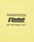 RADIALL | CUTLASS - CREW NECK T-SHIRT S/S - Yellow