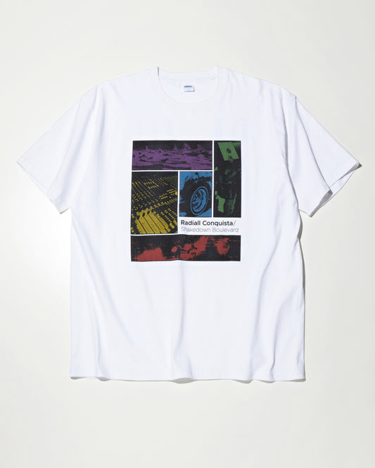 RADIALL | CONQUISTA - CREW NECK T-SHIRT S/S - White