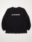 【9.27 (Sat) 12:00 Release】RADIALL | Board Walk - FAKE LAYERED T-SHIRT L/S - Black