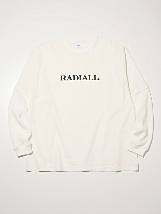【9.27 (Sat) 12:00 Release】RADIALL | Board Walk - FAKE LAYERED T-SHIRT L/S - Off White