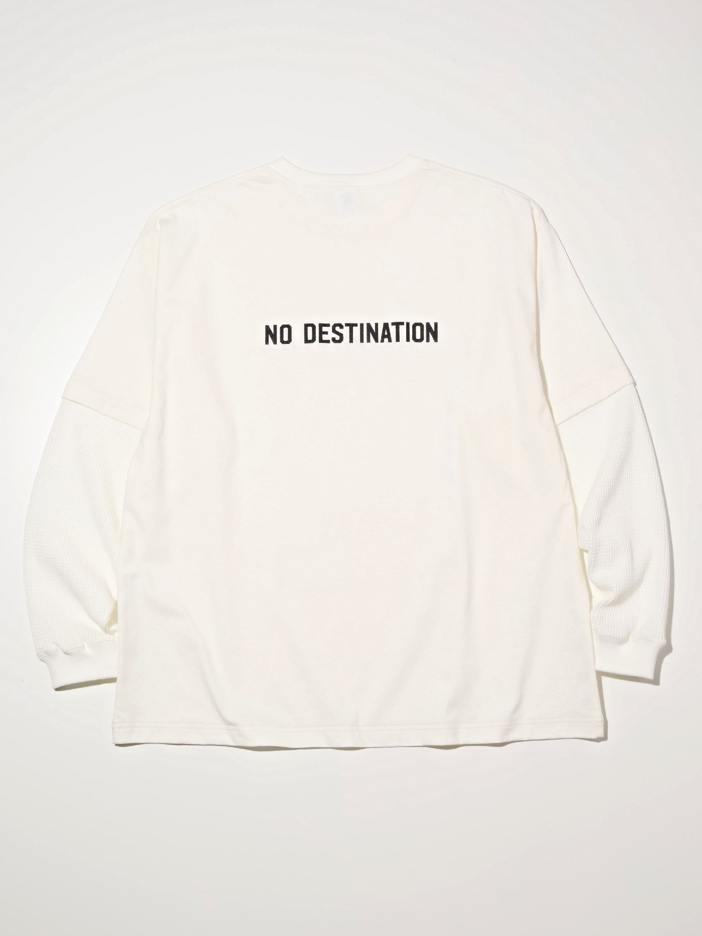 RADIALL | Board Walk - FAKE LAYERED T-SHIRT L/S - Off White