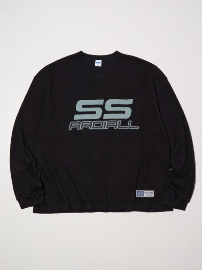【10.11 (Sat) 12:00 Release】RADIALL | Coupe - FOOTBALL SHIRT L/S - Black