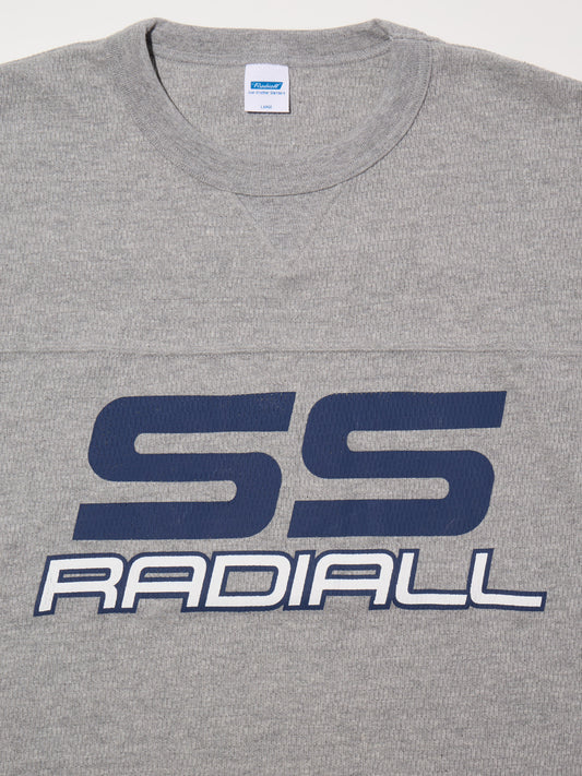 【10.11 (Sat) 12:00 Release】RADIALL | Coupe - FOOTBALL SHIRT L/S - Gray
