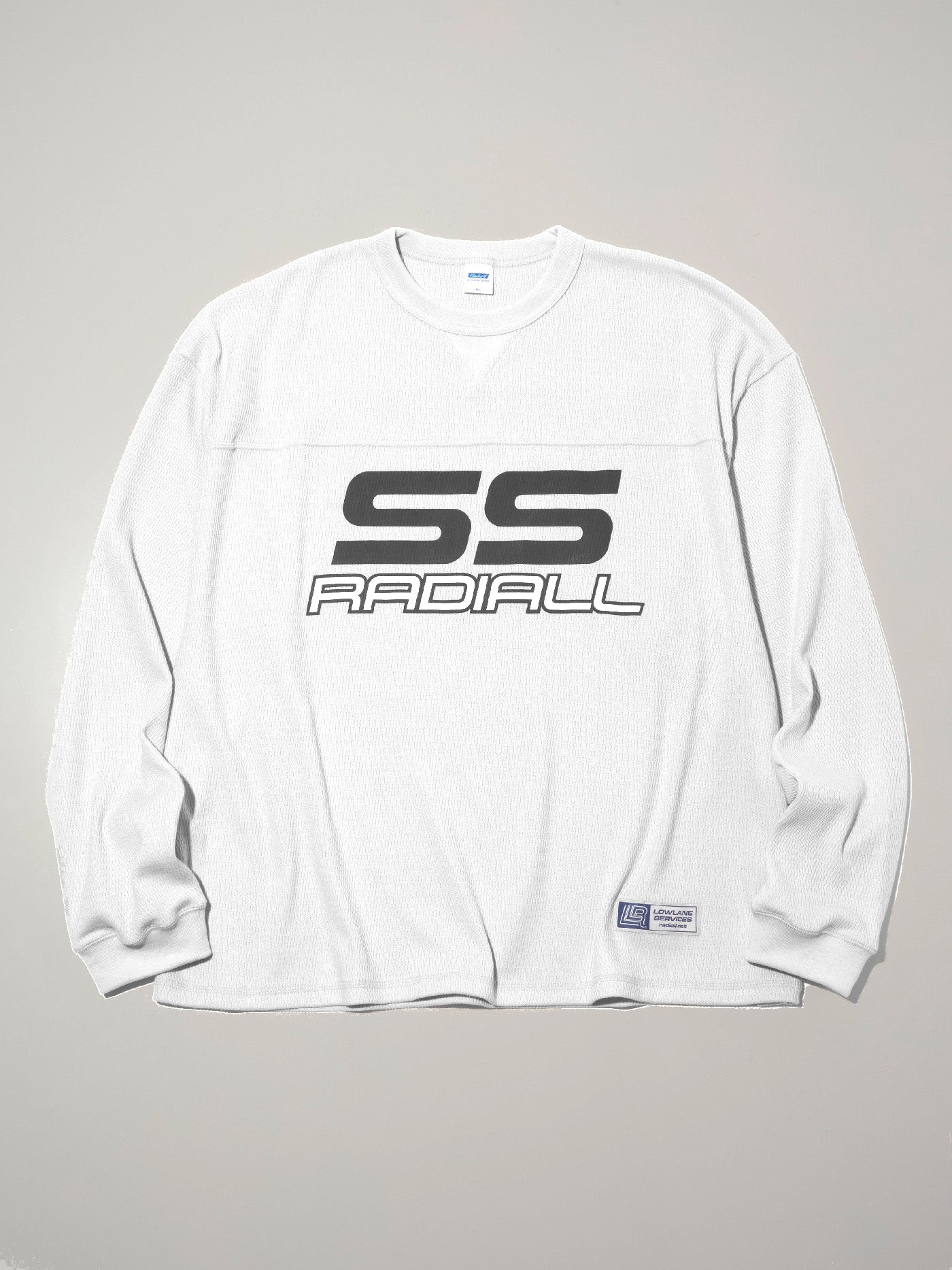 RADIALL | Coupe - FOOTBALL SHIRT L/S - White