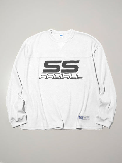 RADIALL | Coupe - FOOTBALL SHIRT L/S - White