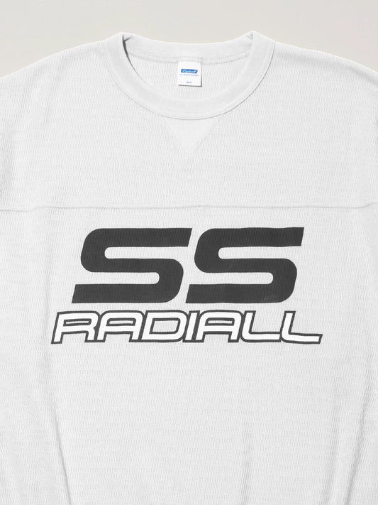 【10.11 (Sat) 12:00 Release】RADIALL | Coupe - FOOTBALL SHIRT L/S - White