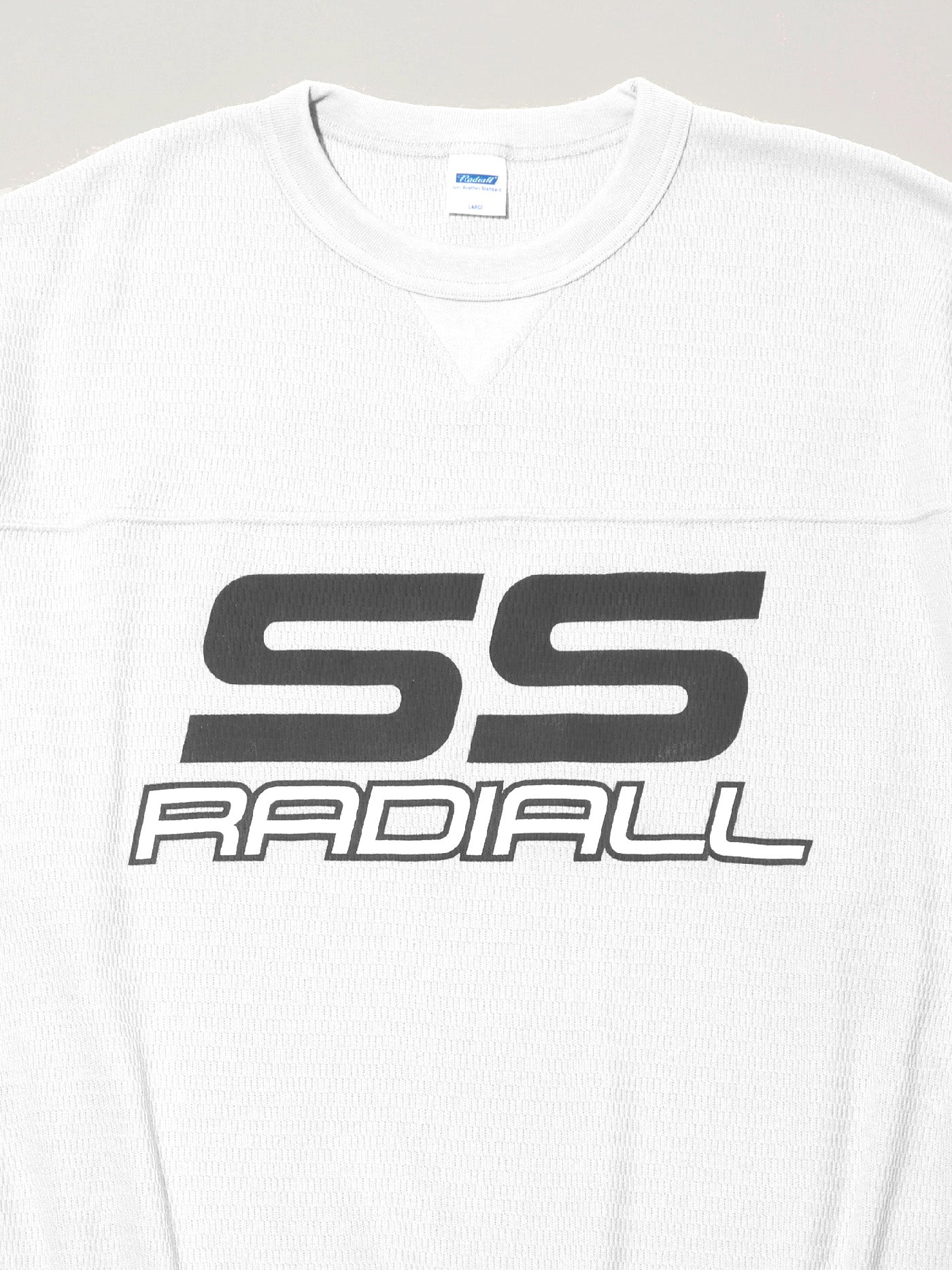 RADIALL | Coupe - FOOTBALL SHIRT L/S - White