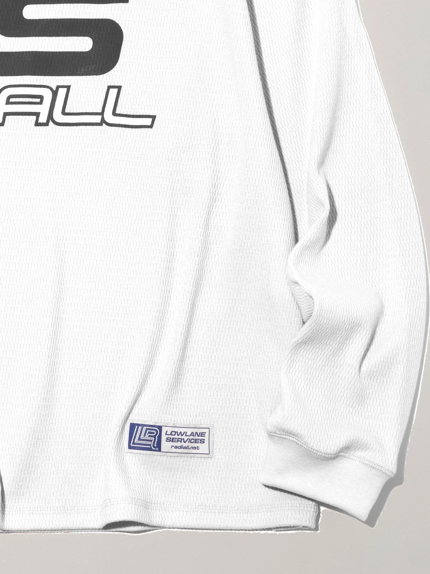 RADIALL | Coupe - FOOTBALL SHIRT L/S - White