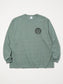 RADIALL | Choju Giga - CREW NECK T-SHIRT L/S - Shade Green