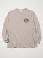 RADIALL | Choju Giga - CREW NECK T-SHIRT L/S - Taupe
