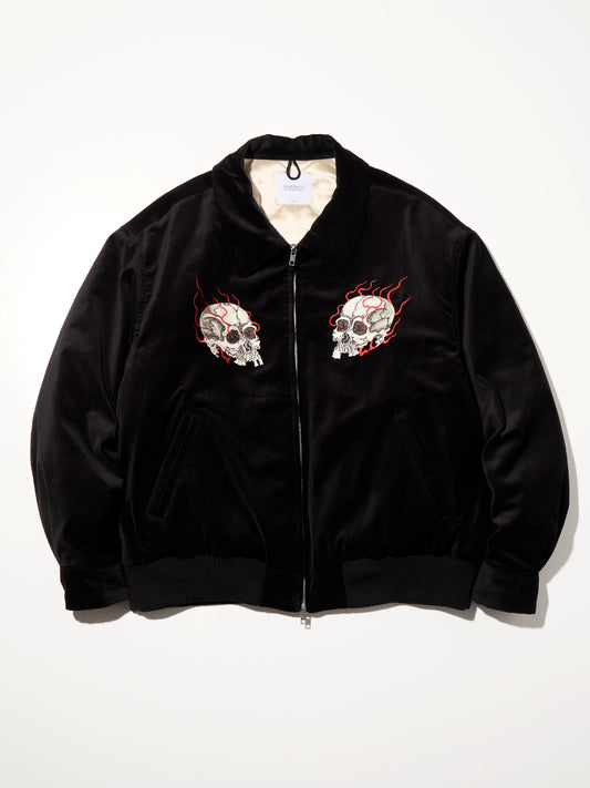 【10.11 (Sat) 12:00 Release】RADIALL | Nozarasi - SOUVENIR JACKET - Black