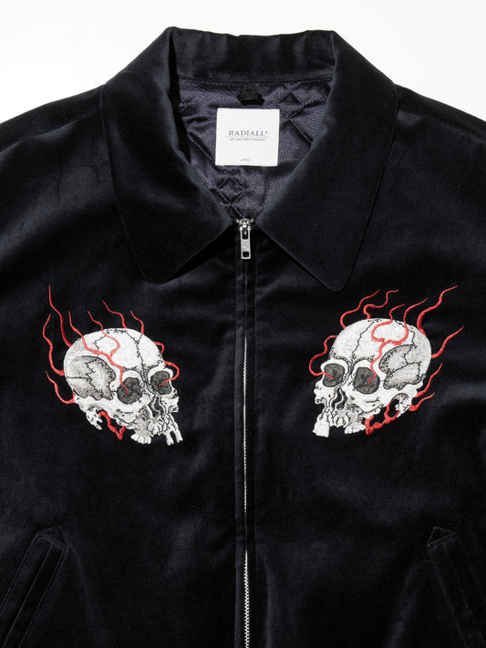 【10.11 (Sat) 12:00 Release】RADIALL | Nozarasi - SOUVENIR JACKET - Black