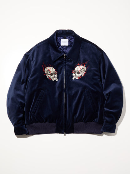 【10.11 (Sat) 12:00 Release】RADIALL | Nozarasi - SOUVENIR JACKET - Navy