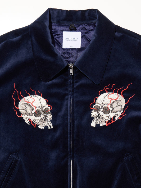 【10.11 (Sat) 12:00 Release】RADIALL | Nozarasi - SOUVENIR JACKET - Navy
