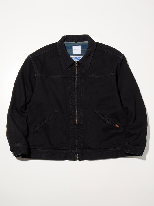 【10.11 (Sat) 12:00 Release】RADIALL | C10 - TRUCKER JACKET - Black