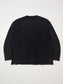 RADIALL | Ludwig - CREW NECK SWEATER L/S - Faded Black