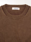 RADIALL | Ludwig - CREW NECK SWEATER L/S - Faded Brown