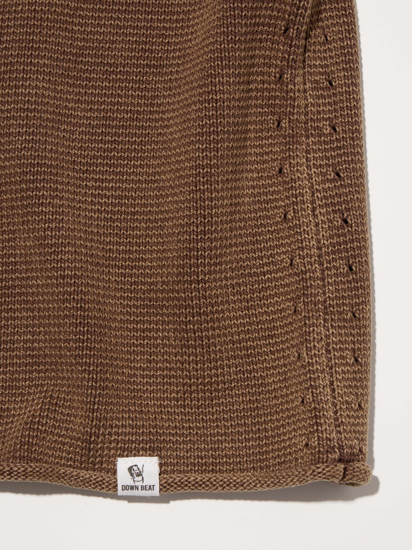 RADIALL | Ludwig - CREW NECK SWEATER L/S - Faded Brown