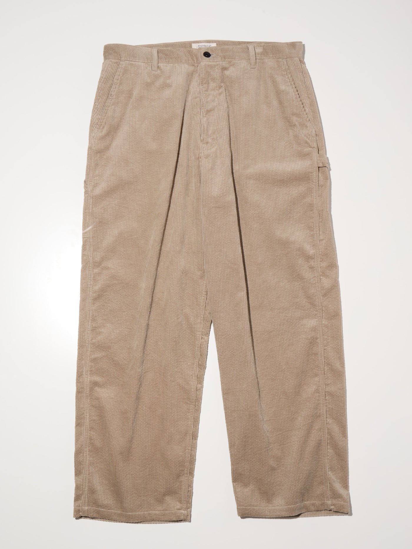 【11.1 (Sat) 12:00 Release】RADIALL | Bricks - WIDE FIT PAINTER PANTS - Taupe