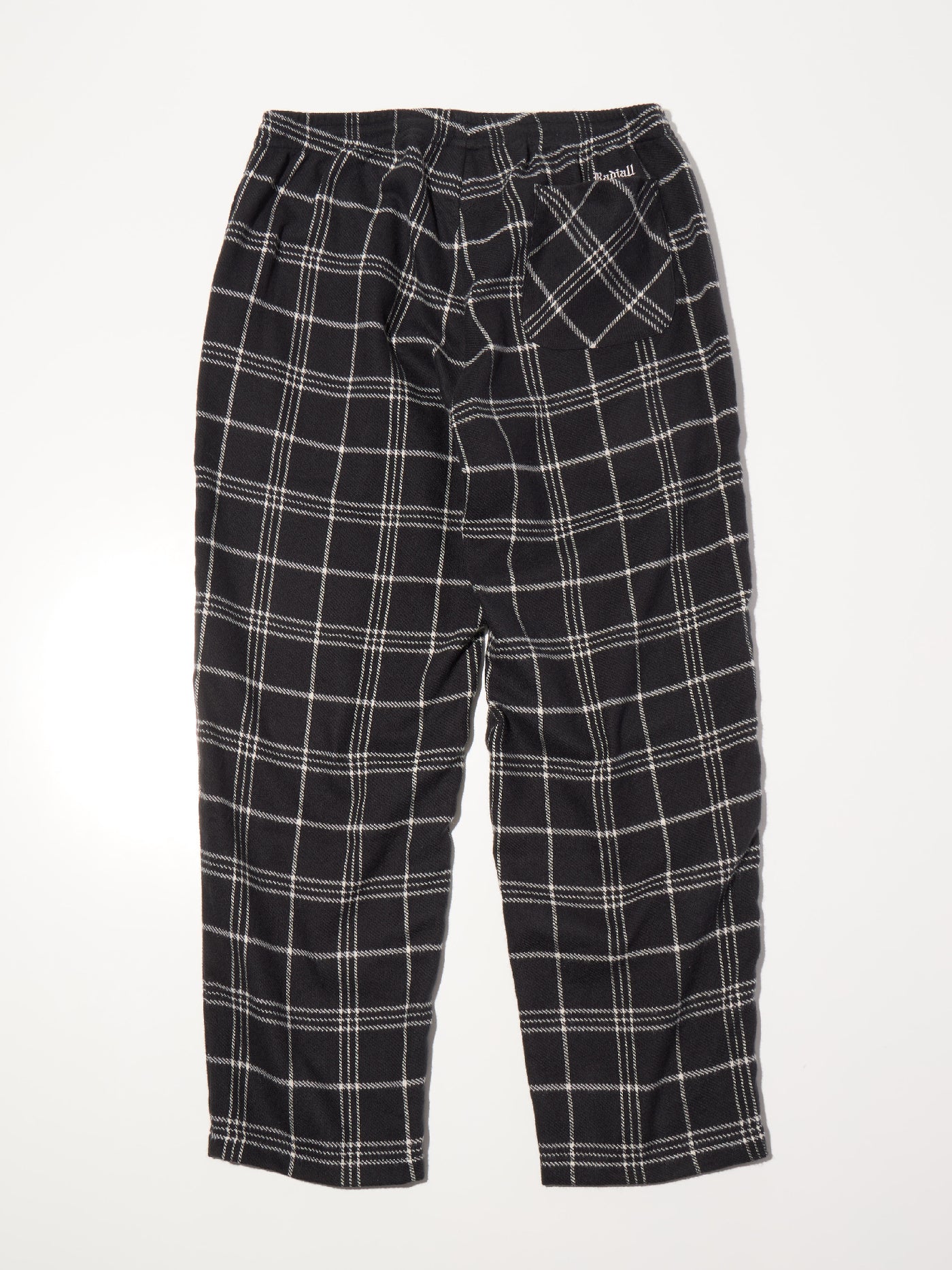 RADIALL | Cutlass - STRAIGHT FIT EASY PANTS - Black