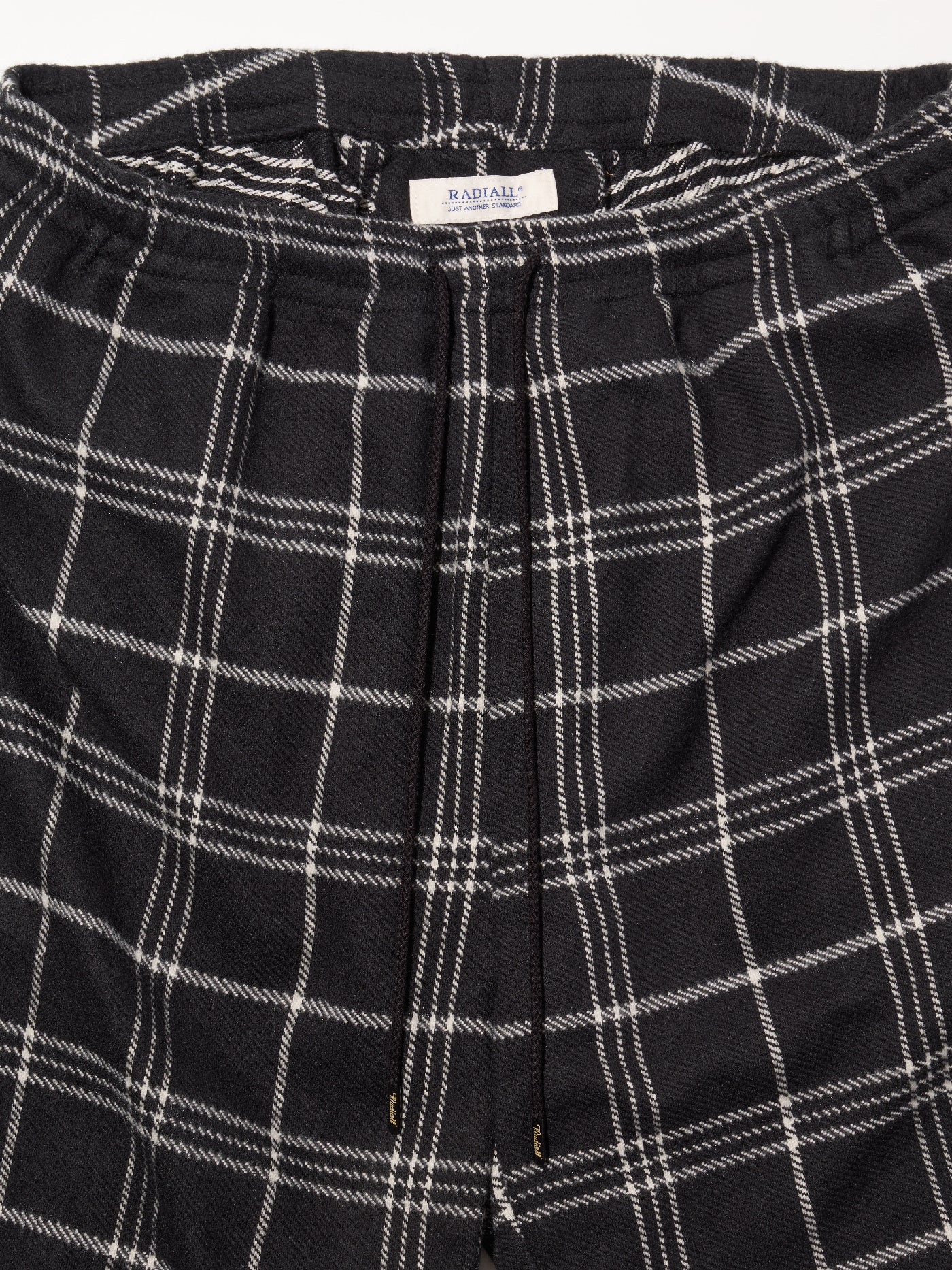 RADIALL | Cutlass - STRAIGHT FIT EASY PANTS - Black