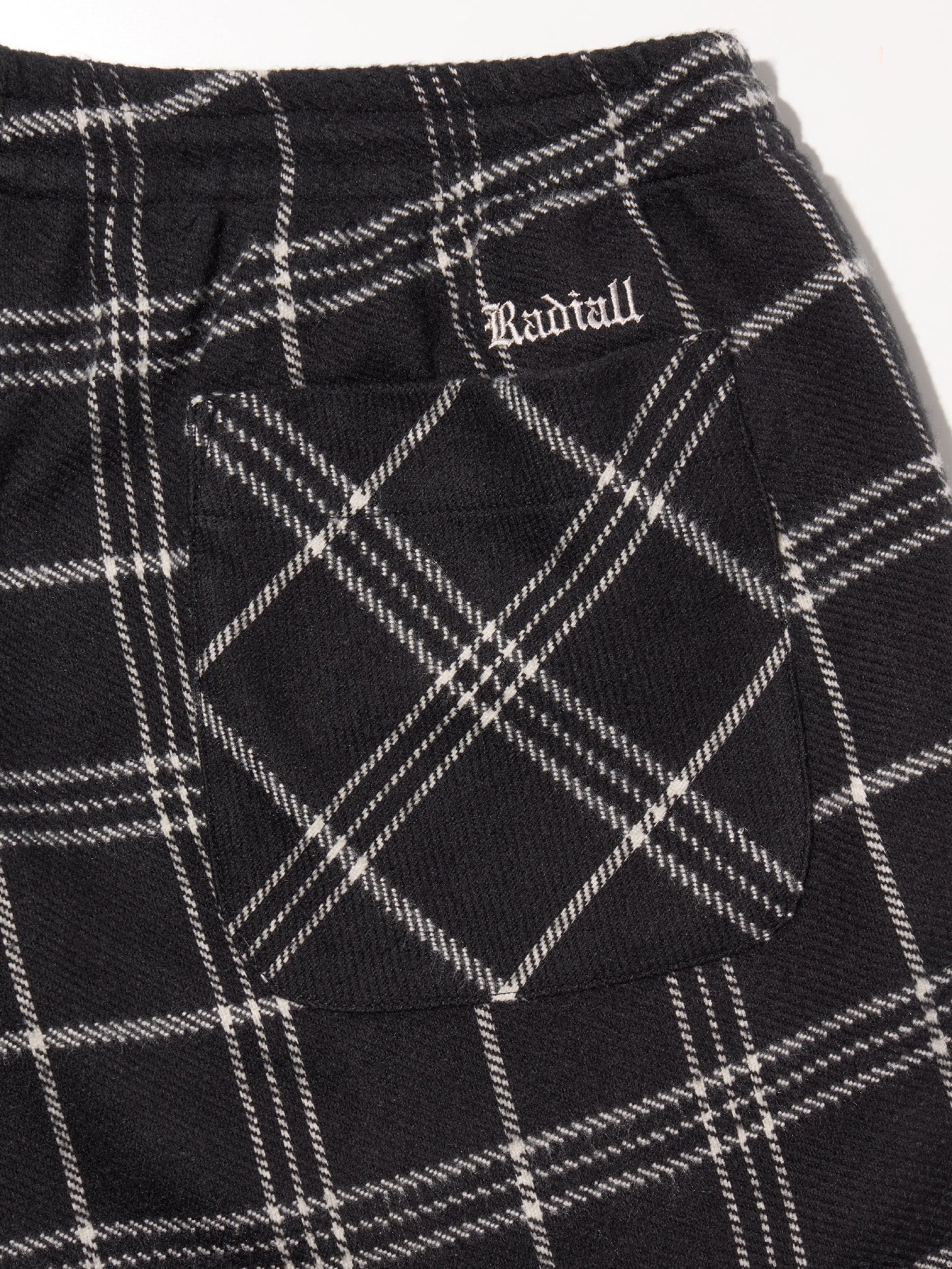 RADIALL | Cutlass - STRAIGHT FIT EASY PANTS - Black