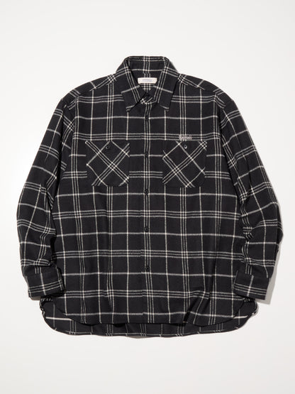 RADIALL | Cutlass - REGULAR COLLARED SHIRT L/S - Black