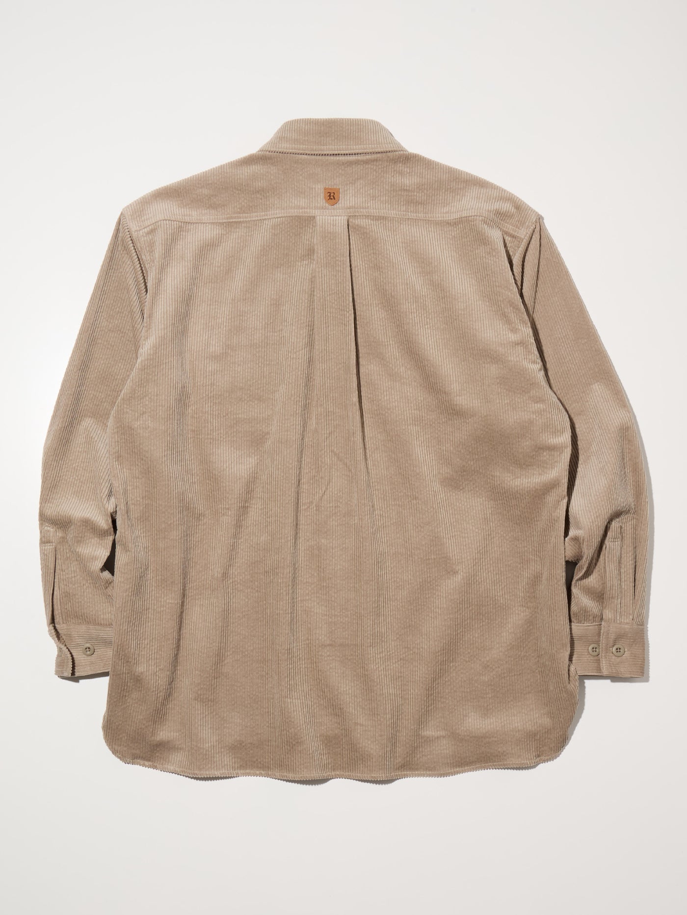 【11.1 (Sat) 12:00 Release】RADIALL | Bricks - REGULAR COLLARED UTILITY SHIRT L/S - Taupe