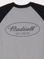 【8.23 (Sat) 12:00 Release】RADIALL | Oval - CREW NECK RAGLAN SHIRT 3Q/S - Gray