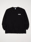 【8.23 (Sat) 12:00 Release】RADIALL | Wheels - CREW NECK T-SHIRT L/S - Black