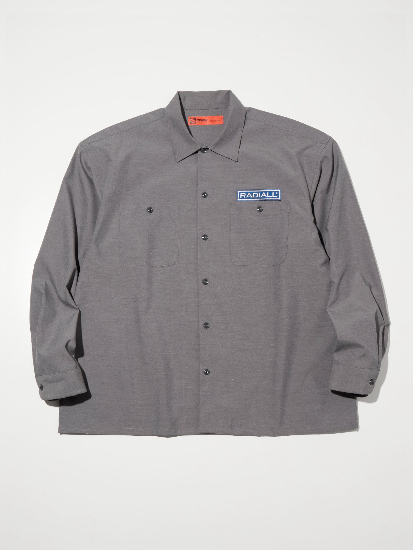 RADIALL | Wheels - REGULAR COLLARED SHIRT L/S - Gray