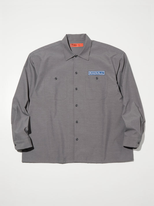 RADIALL | Wheels - REGULAR COLLARED SHIRT L/S - Gray
