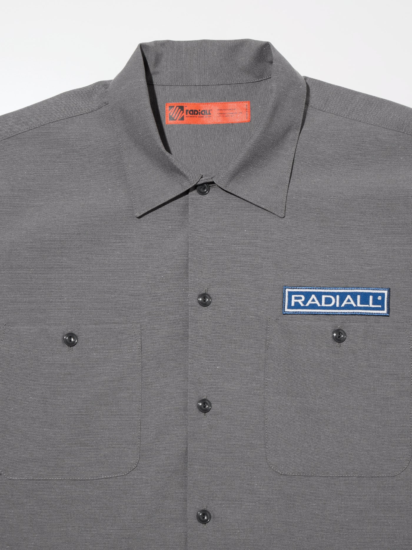 RADIALL | Wheels - REGULAR COLLARED SHIRT L/S - Gray