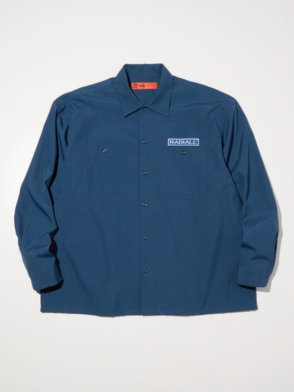 RADIALL | Wheels - REGULAR COLLARED SHIRT L/S - Navy