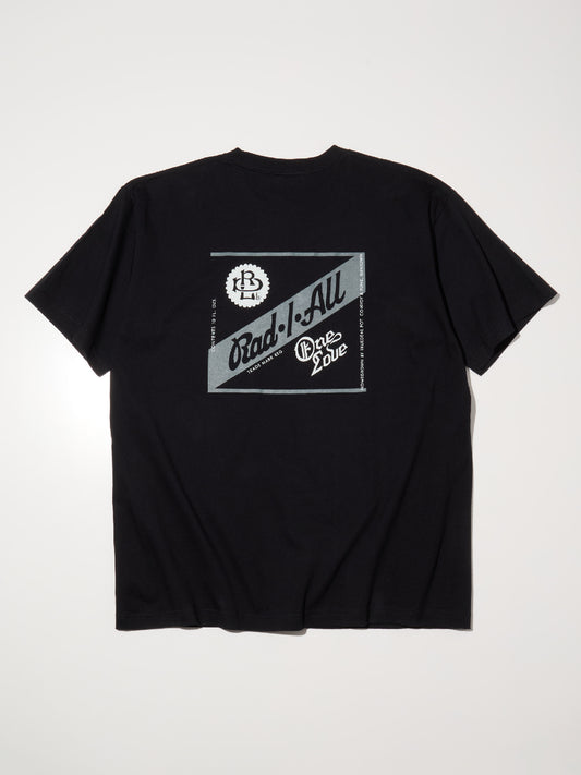 RADIALL | Mercy - CREW NECK T-SHIRT S/S - Black