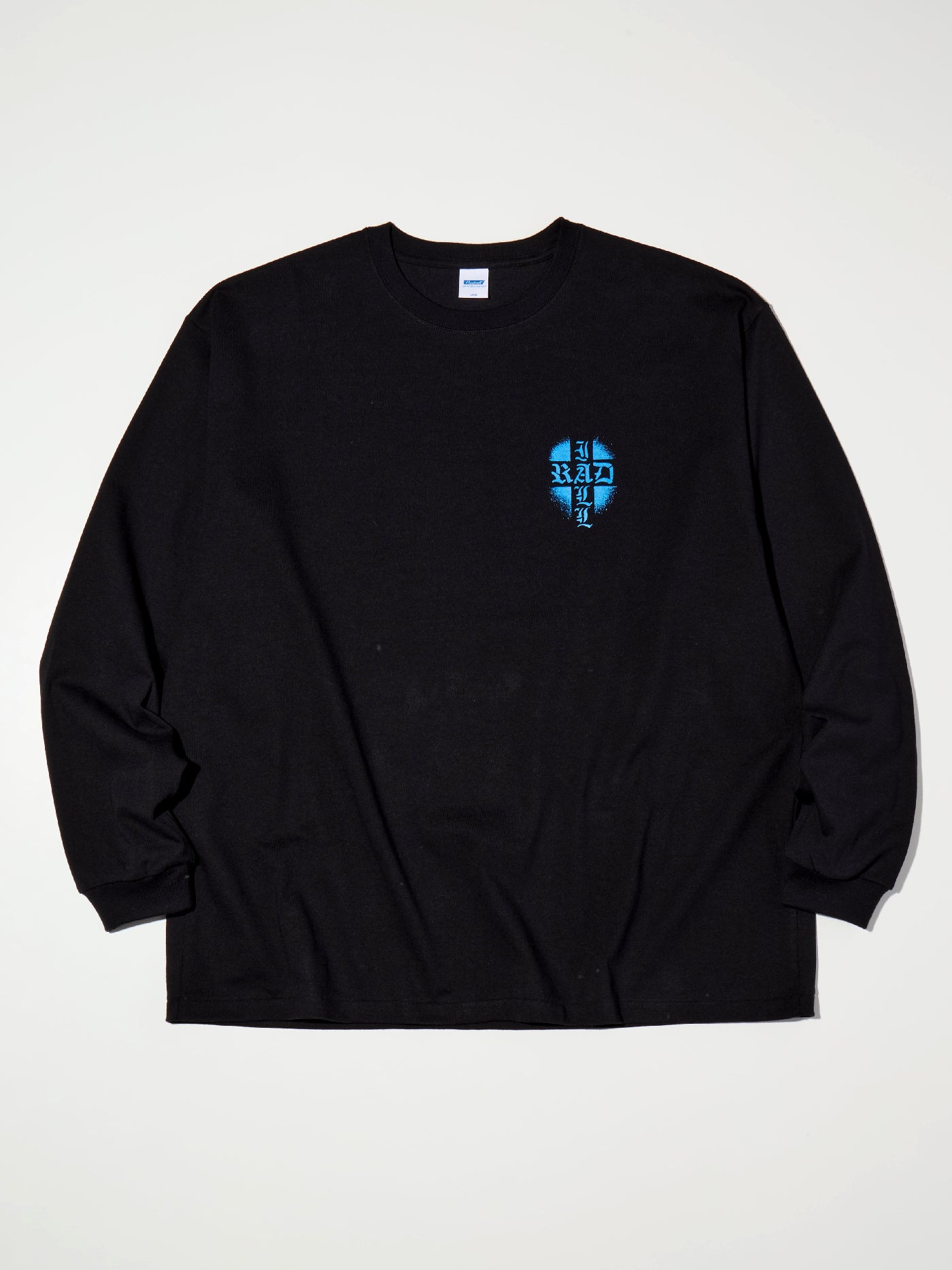 【1.31 (Sat) 12:00 Release】RADIALL | Road Charm - CREW NECK T-SHIRT L/S - Black